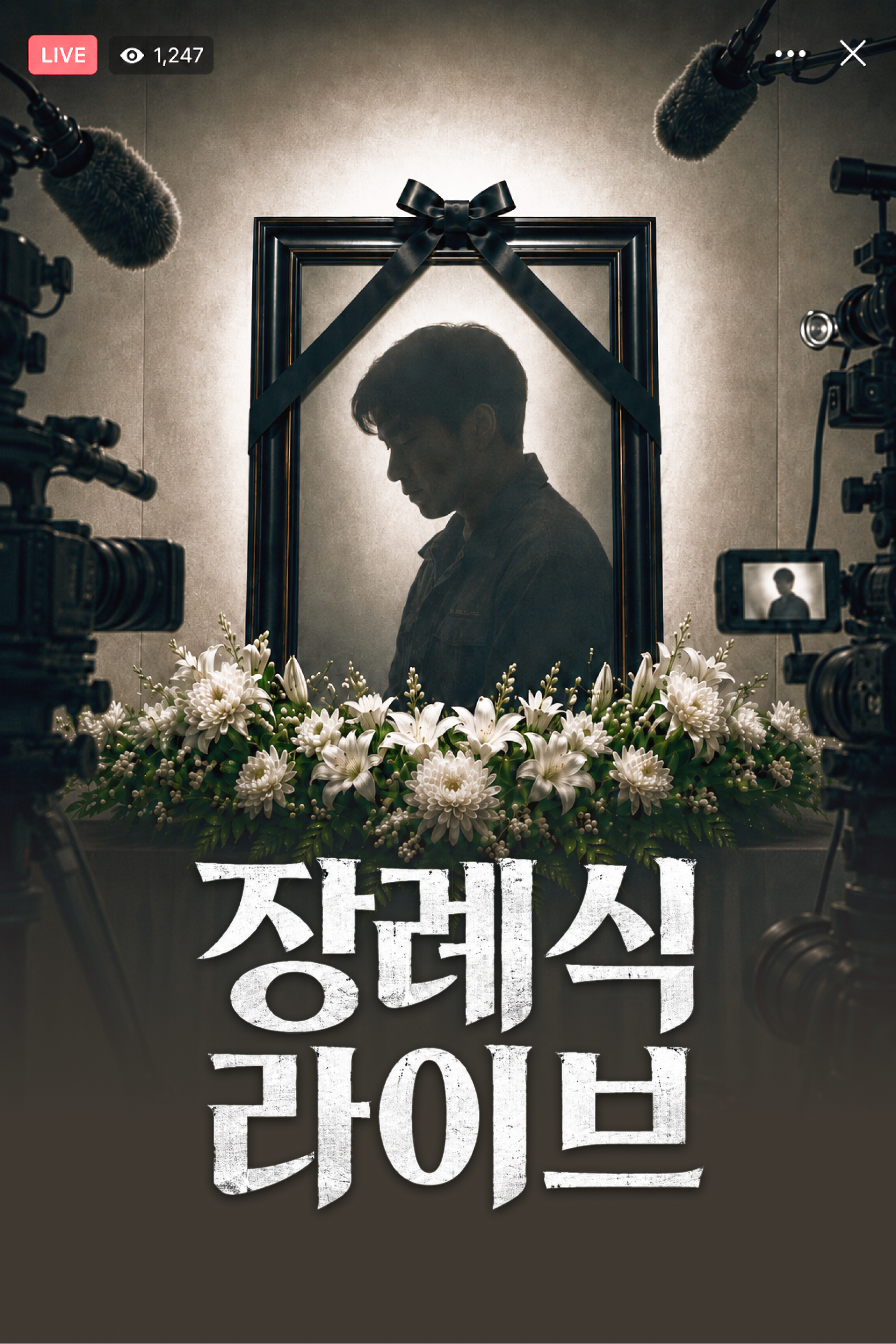 장례식 라이브: 실시간 1위 추모