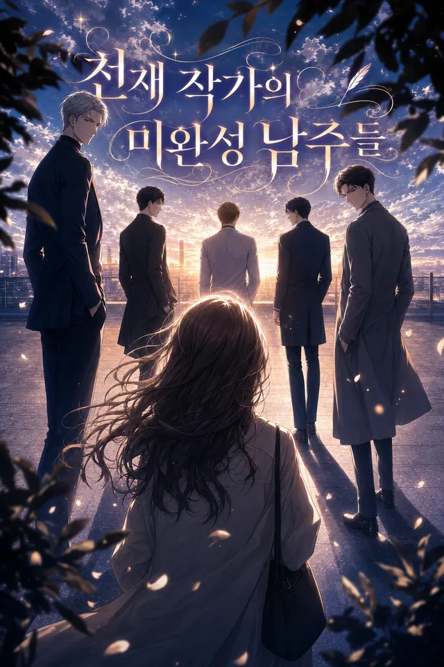 천재 작가의 미완성 남주들