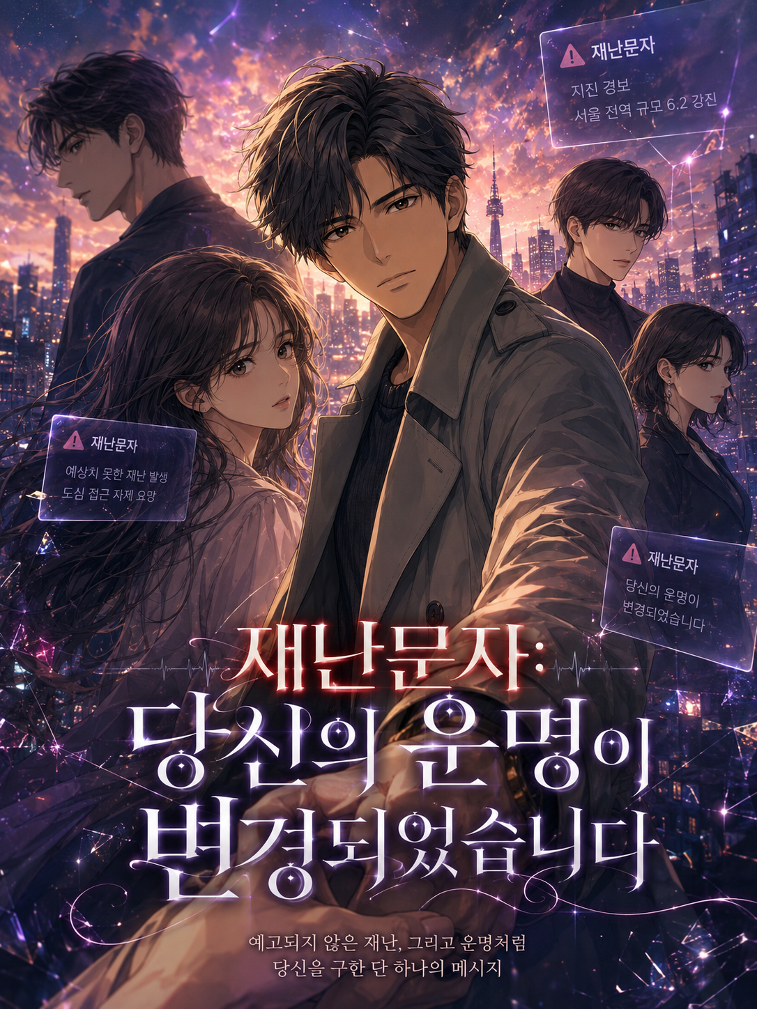 재난문자: 당신의 운명이 변경되었습니다
