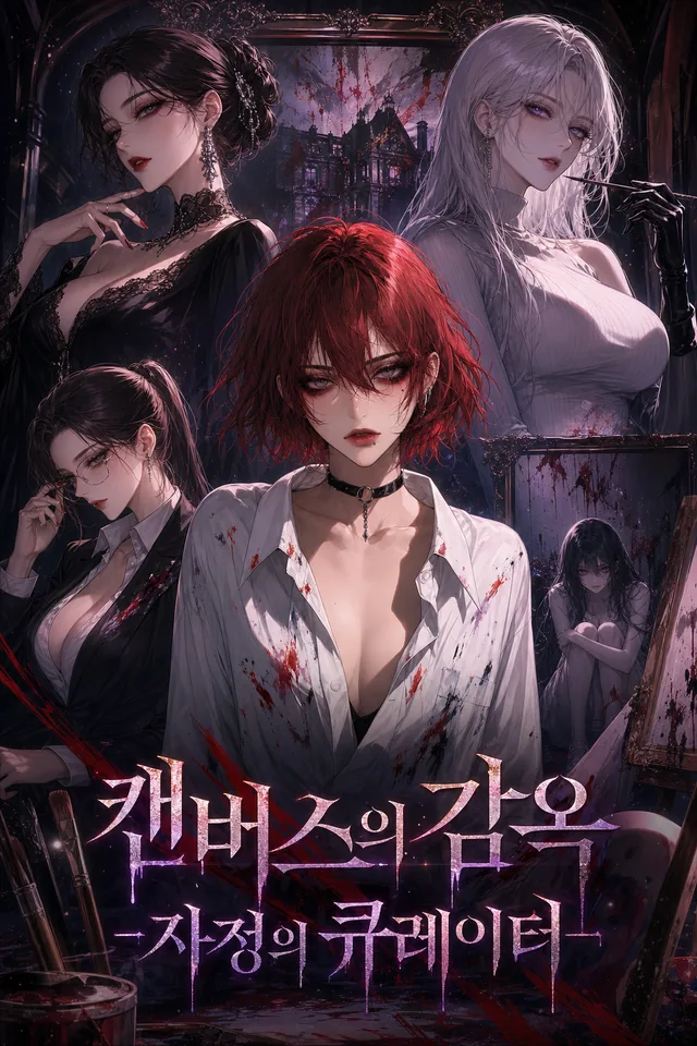 캔버스의 감옥 - 자정의 큐레이터