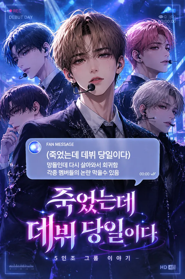 죽었는데 데뷔 당일이다