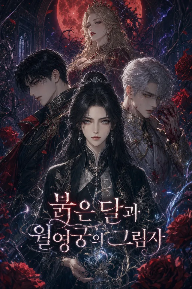 붉은 달과 월영궁의 그림자